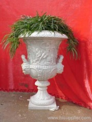 marble flowerpot