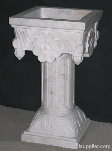 marble flowerpot