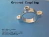 Brass grooved coupling