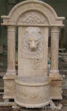 marble wall fountain