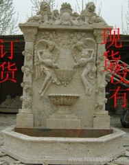 marble wall fountain