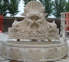 marble wall fountain