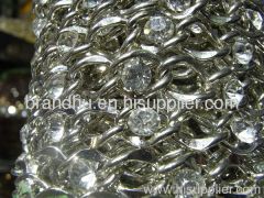 fashion copper rhinestone cup chain/swarovski cup chain/DMC cup chain