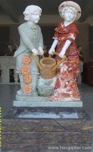 marble wall fountain