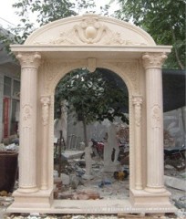 marble doorframe