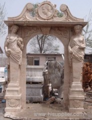 marble doorframe