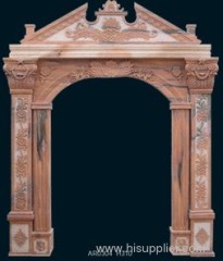 marble doorframe