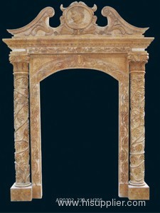 marble doorframe