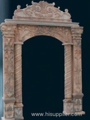 marble doorframe