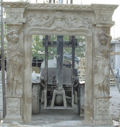 marble doorframe