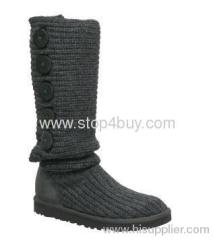 Sheepskin snow boots