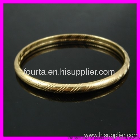 18k gold plated india bangle FJ jewelry