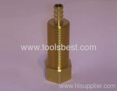 Precision machined brass parts