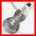 sterling silver violin pendant