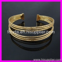 Latest gold bangle jewelry design for women 1710104