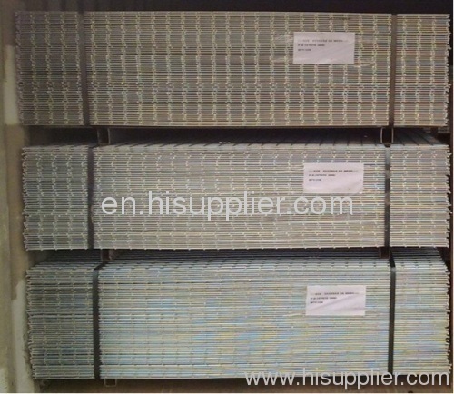 Hot dipped galvanized welded panels