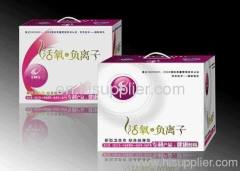 Anion sanitary napkin gift box made of special 7 layers keep healthy for women