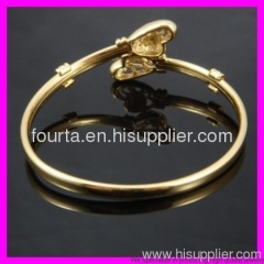 fallon 18k gold plated bangle FJ