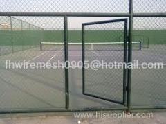 Electro Galvanized chain link fence