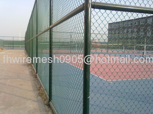 chain link fence for protection