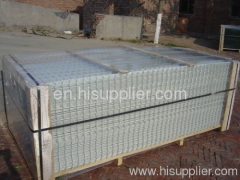 welded panel fence