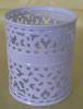 New flower curved iron pen holder