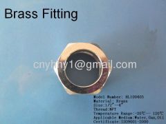 Brass hex coupling