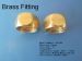 Brass hex pipe fitting