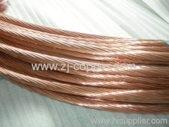 0.3mm copper clad steel strand wires