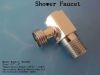 Brass shower faucet