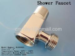 Brass shower faucet