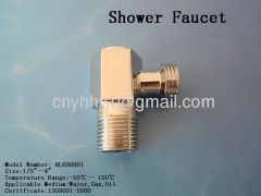 Brass shower faucet