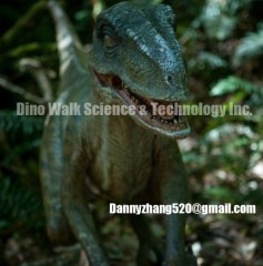 artificial dinosaur VelociRaptor