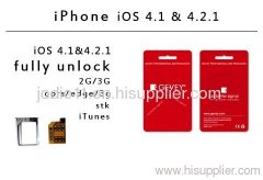 Gevey PRO iphone4 unlock card