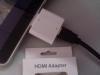 iPad/iPhone 4 HDMI Adapter with Plug-and-play and Video/Movie/Games Support