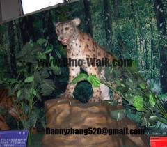 Animatronic Animals-Leopard Model for Museum Decoration
