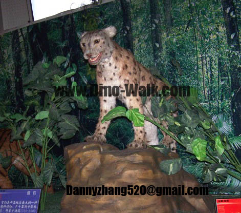 Animatronic Animals-Leopard Model for Museum Decoration