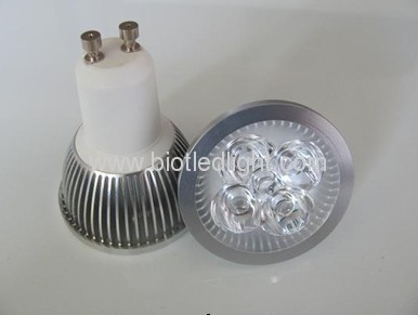 4W 4x1W High Power led spot GU10 base