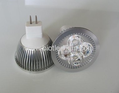 4W 4x1W High Power led spot MR16 base