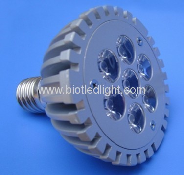 LED par light 7PCS 1W high power par light E7 base