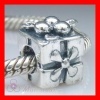 european Style 925 Sterling Silver gift box Charms For Thanksgiving Day