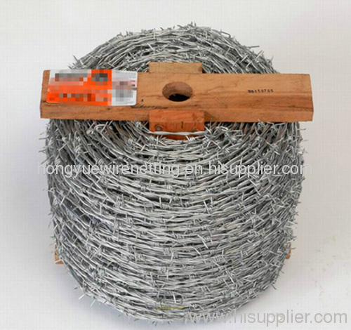 barbed wire security fence hot dipped galvanized barbed wire