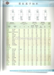 Cylindrical roller bearings