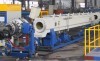 PE large diameter pipe production line