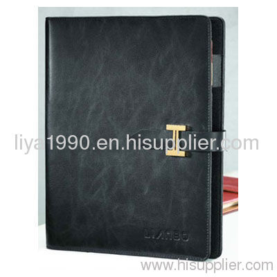 leather notebook with magnetic