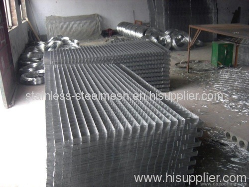 galvanized welded wire mesh panel