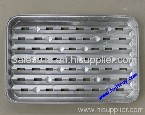 Aluminum Foil Grill Tray;Foil BBQ Tray;Aluminum Foil Pan;