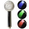 multi-color change temperature sensor bright led shower faucet