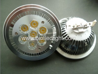 High power led light 7X1W AR111 base led light