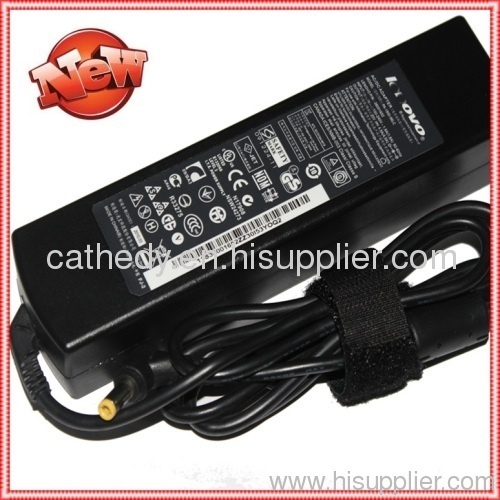 Replacement ac dc adapter for lenovo original 20V 4.5A 5.5*2.5mm 3-prong long shape
